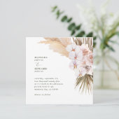 Pampas graspalmfoliage orchid modern rustig (Staand voorkant)