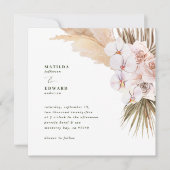 Pampas graspalmfoliage orchid modern rustig (Voorkant)