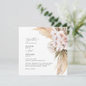 Pampas graspalmfoliage orchid modern rustig (Staand voorkant)