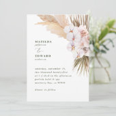 Pampas graspalmfoliage orchid modern rustig (Staand voorkant)