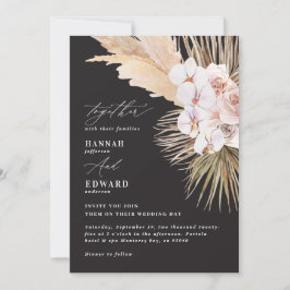 Pampas graspalmfoliage orchid modern rustig