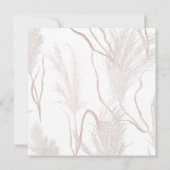 Pampas Grass Afstuderen 2024 Partij Kaart (Achterkant)