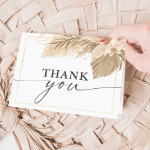 Pampas Grass bedankje