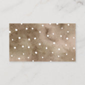 Pampas Grass Blue Baby shower Luier Raffle Ticket Informatiekaartje (Achterkant)