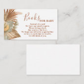 Pampas Grass Boeken voor Baby Informatiekaartje (Voorkant / Achterkant)