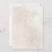 Pampas Grass Bohemian Arch Desert Vrijgezellenfees Kaart (Achterkant)