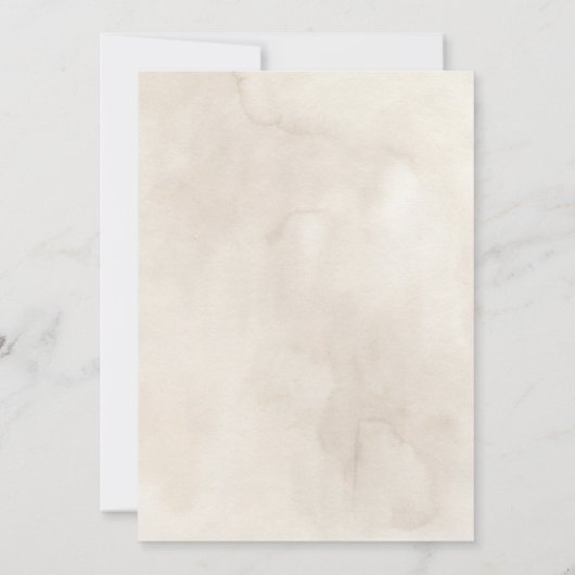 Pampas Grass Bohemian Arch Desert Vrijgezellenfees Kaart (Achterkant)