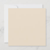 Pampas Grass Bohemian Baby shower Bedankt (Achterkant)