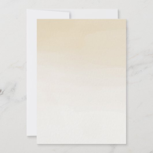 Pampas Grass Bohemian Baptism Boho Christening Kaart (Achterkant)