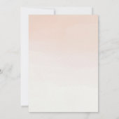 Pampas grass Bohemian Baptism Boho Christening Kaart (Achterkant)