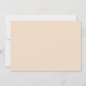 Pampas Grass Bohemian Boho Save the Date Invitatio Kaart (Achterkant)