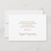 Pampas Grass boho bedankt voor je briefkaarten (Achterkant)