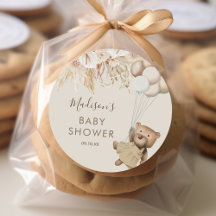 Pampas Grass Boho Beer Baby shower