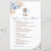 Pampas grass Boho Beer Wat zit er in je telefoonsp (Voorkant)