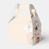 Pampas Grass Boho Bohemian Baby shower Bedankdoosjes (Achterkant)