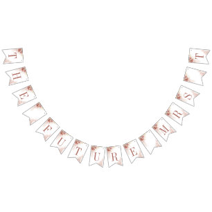 Pampas Grass Boho Chic Terracotta Vrijgezellenfees Vlaggetjes