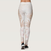 Pampas Grass Boho Dried Palms Mam Birthday Leggings (Achterkant)