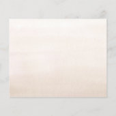 Pampas Grass Boho Vrijgezellenfeest Advice Kaart (Achterkant)