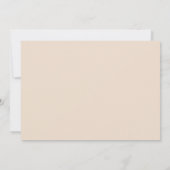 Pampas Grass Boho Wedding Rehearsal Dinner Kaart (Achterkant)