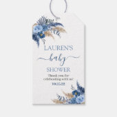 Pampas Grass Boy baby shower cadeau labels Cadeaulabel (Voorkant)