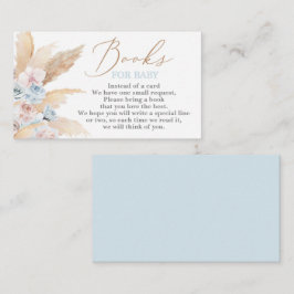 Pampas Grass Boy Boeken voor Baby Enclosure Kaart