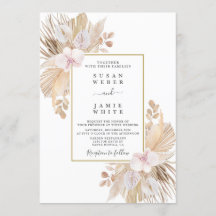 Pampas Grass bruiloft