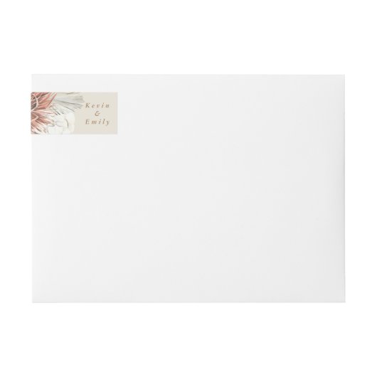 Pampas Grass Desert Tropisch Cream sparen de Datum (Voorkant)