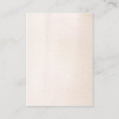 Pampas Grass Diaper Raffle Ticket Informatiekaartje (Achterkant)