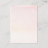 Pampas Grass Diaper Raffle Ticket Informatiekaartje (Achterkant)