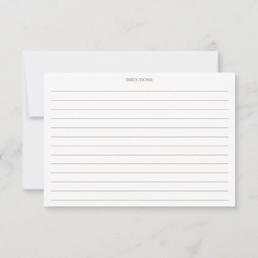 Pampas Grass Dried Palm Recipe Kaart (Achterkant)