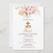 Pampas Grass Eerste Uitnodiging (Voorkant)