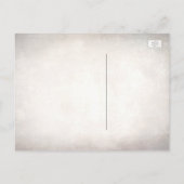 Pampas Grass en groen Boho Save the Date Aankondigingskaart (Achterkant)