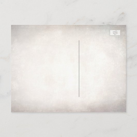 Pampas Grass en groen Boho Save the Date Aankondigingskaart (Achterkant)