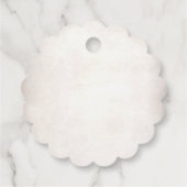 Pampas Grass en groen Elegante krans Dank u Bedankjes Labels (Achterkant)