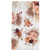 Pampas Grass en Terracotta Bloemen Exotische Parti Klein Cadeauzakje (Voorkant)