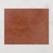 Pampas Grass en Terracotta Flowers Advice Kaart (Achterkant)