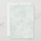 Pampas Grass Eucalyptus Greenery Boho Wedding Kaart (Achterkant)