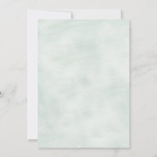 Pampas Grass Eucalyptus Greenery Boho Wedding Kaart (Achterkant)