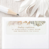 Pampas Grass Exotic Foliage Label (Insitu)