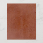 Pampas Grass Floral Terracotta Menu (Achterkant)