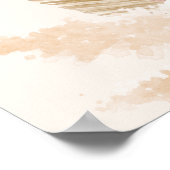 Pampas Grass Floral Terracotta Wedding Welkom Poster (Hoek)