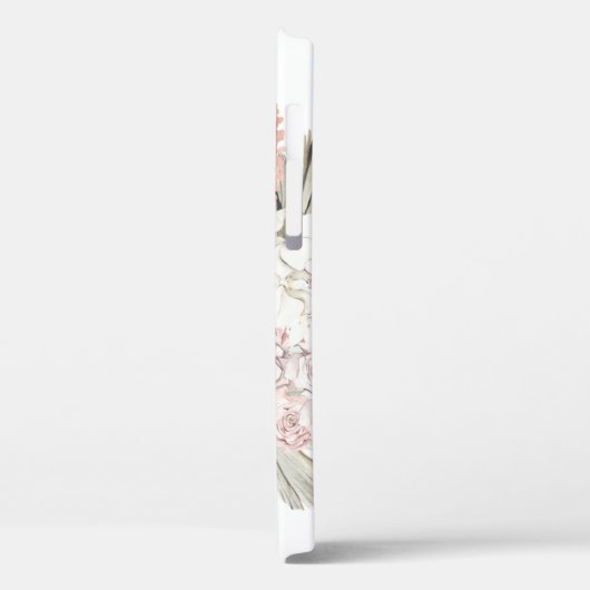 Pampas Grass Floral Tropical Oerwoud Business Case-Mate iPhone Case (Achterkant / Links)