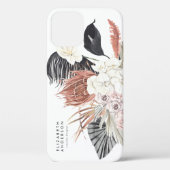 Pampas Grass Floral Tropical Oerwoud Business Case-Mate iPhone Case (Achterkant)