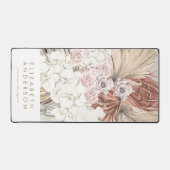 Pampas Grass Floral Tropisch Oerwoud Bureaumat (Voorkant)