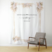 Pampas Grass Foto Both Weddenschap Wandkleed (In situ)