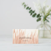 Pampas Grass Foto | Visitekaartje QR-code (Staand voorkant)