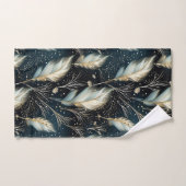 Pampas Grass Glitter Bad Handdoek (Handdoek)