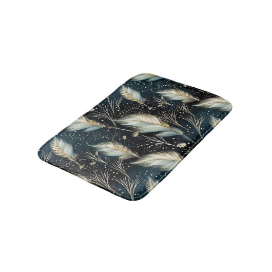 Pampas Grass Glitter Badmat (Gekanteld)