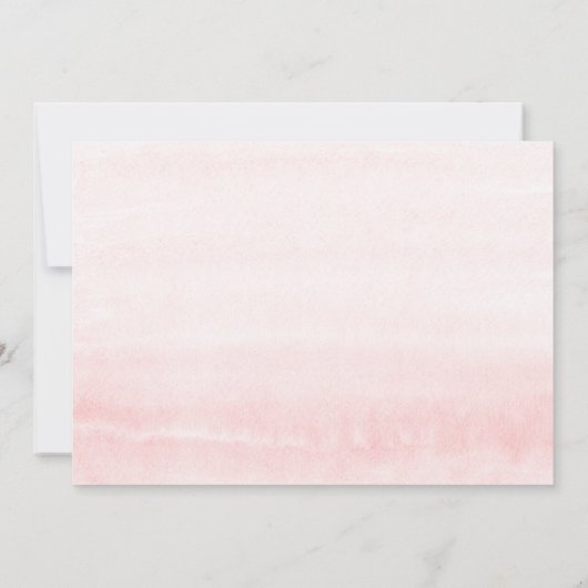 Pampas Grass Greenery Engagement Party Kaart (Achterkant)