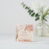 Pampas Grass Hydrangea Blooms | Snoepjes in de pot Informatiekaartje (Staand voorkant)